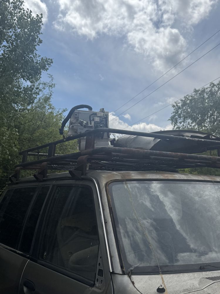 Portbagaj+scarita Nissan Patrol Y61 scurt