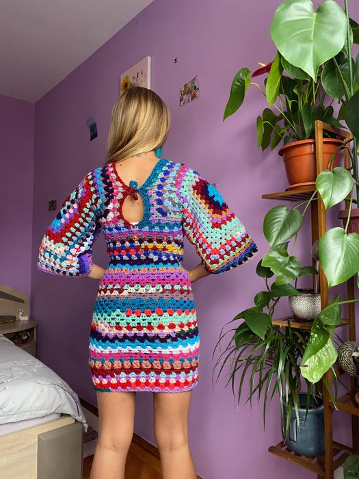 Rochie crosetata