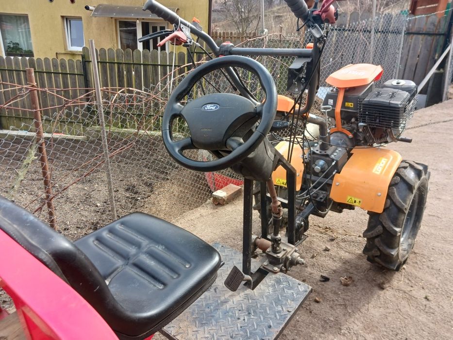 Motocultor O-Mac 13 CP Remorca ROTAKT