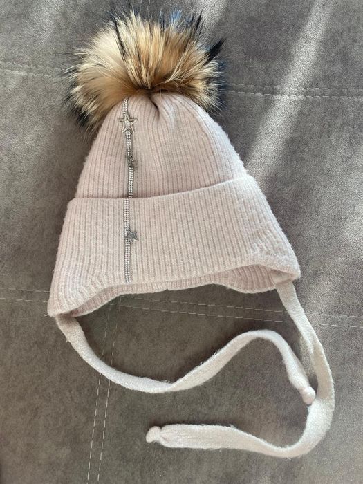 Зимняя шапка на девочку
