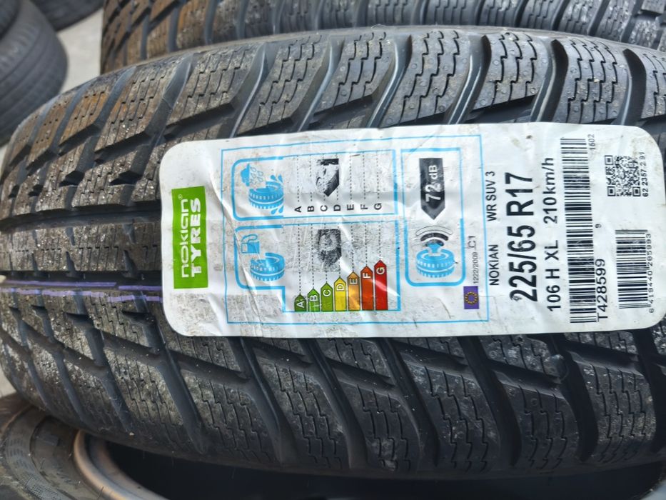 225/65/17" 4бр Nokian wr suv3,dot3117