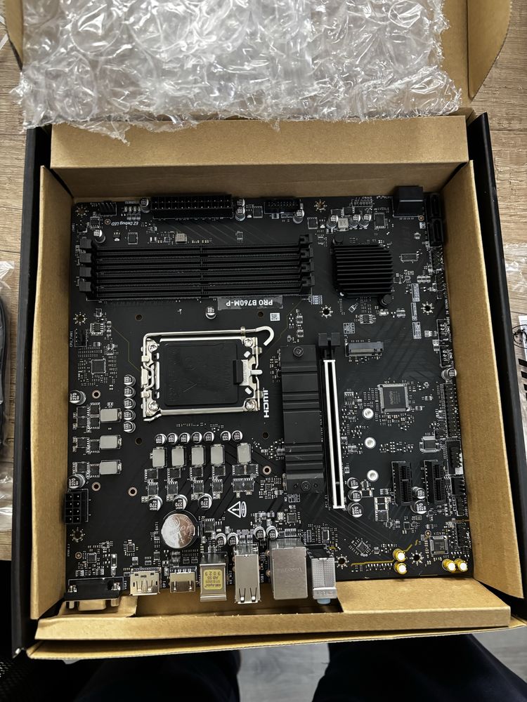 Материнская плата MSI PRO B760M-P DDR5 | LGA 1700 | 12/13/14 Gen Intel