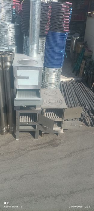 Assalomu alaykum bizda temir va tunika pechkalar bor