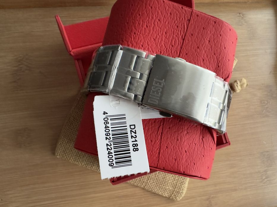 Ceas Diesel barbatesc exceptional nou bratara metalica