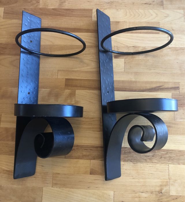 Suport metalic perete decorativ (2buc)