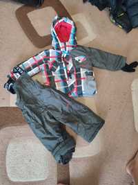 Зимний комбез(6000 тенге)пальто на холодную осень в подарок и куртка(2