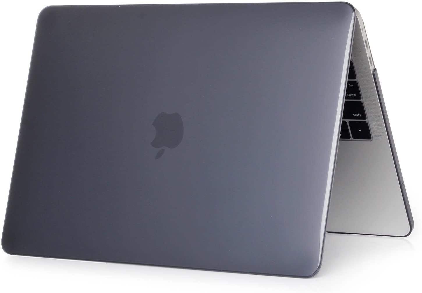 Carcasa Protectie Macbook Pro 16'' A2141 gri transparent