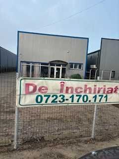 inchiriez hala 300mp,compartimentata cu 100mp spatiu frigorific .