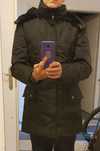 Geaca tip Parka, Zara, neagra marimea L