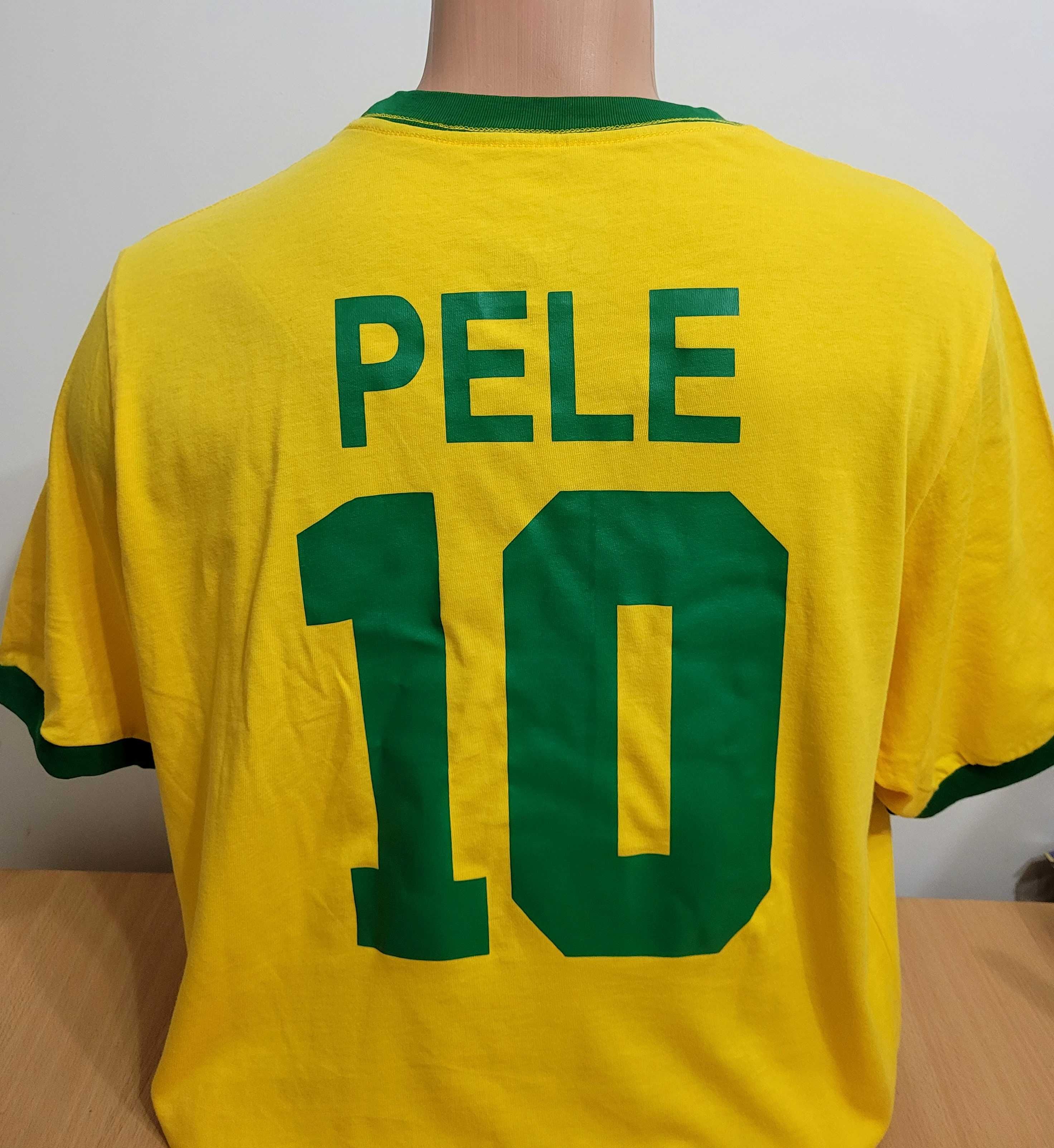 Tricou Pele Brazilia omagial nationala braziliei de fotbal colectie