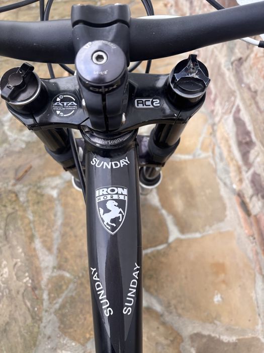Iron horse sunday dh колело велосипед fox rock shox drag sram hope cox