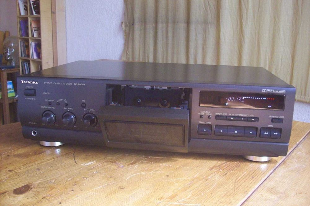 Technics Rs BX501 3 head reverse stereo caseta