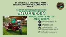 Triciclu Omologat (Inmatriculabil) electric fabricat la MoveEco RO