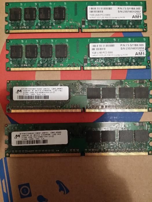 Memorie RAM DDR2 KIT Dual Channel 2 X 512MB