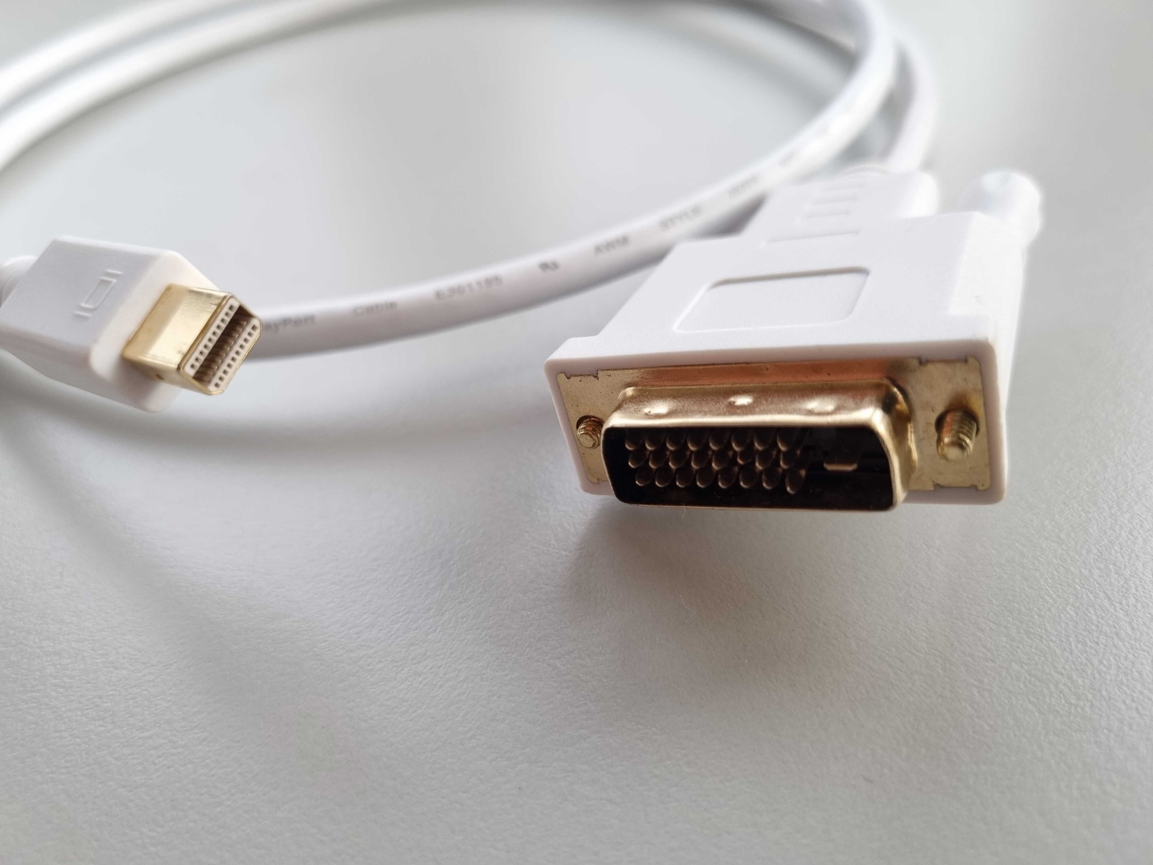 Cablu mini Display Port la DVI si VGA