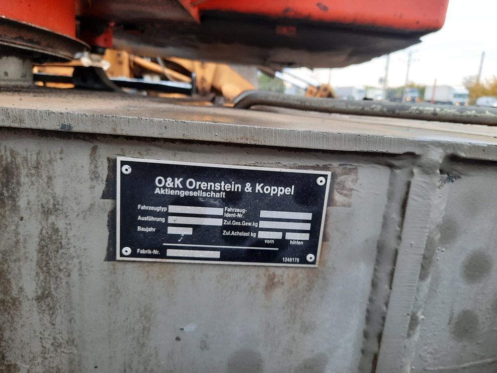 Buldoexcavator O&K