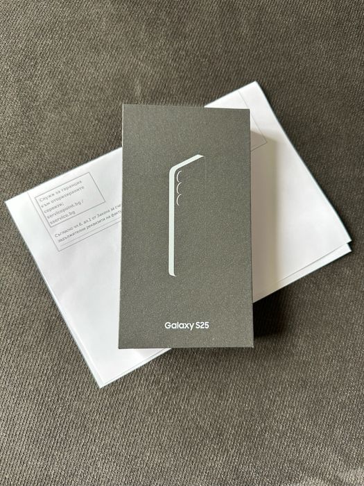 Samsung S25 128gb 24m гаранция