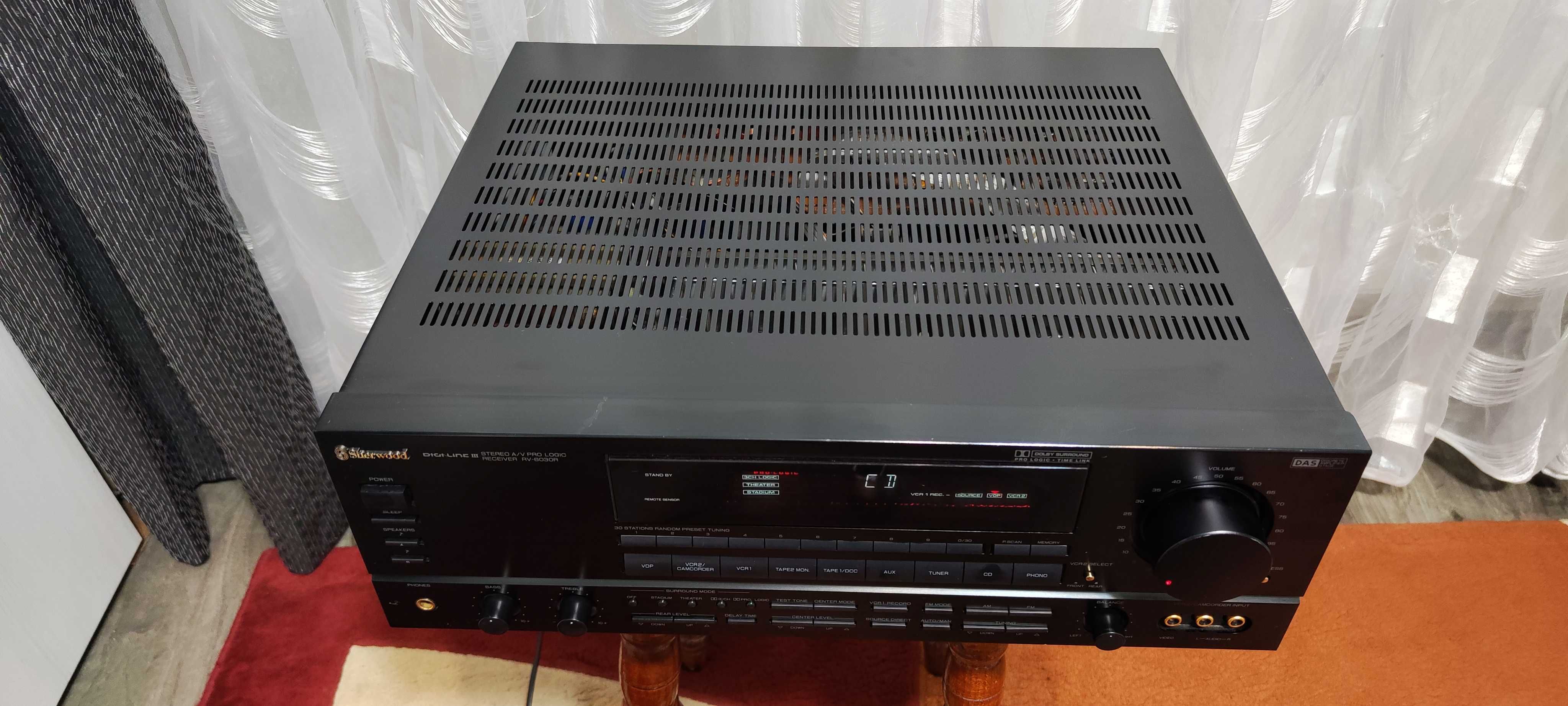 Amplificator Audio Sherwood RV-6030 R Statie Audio Amplituner Audio