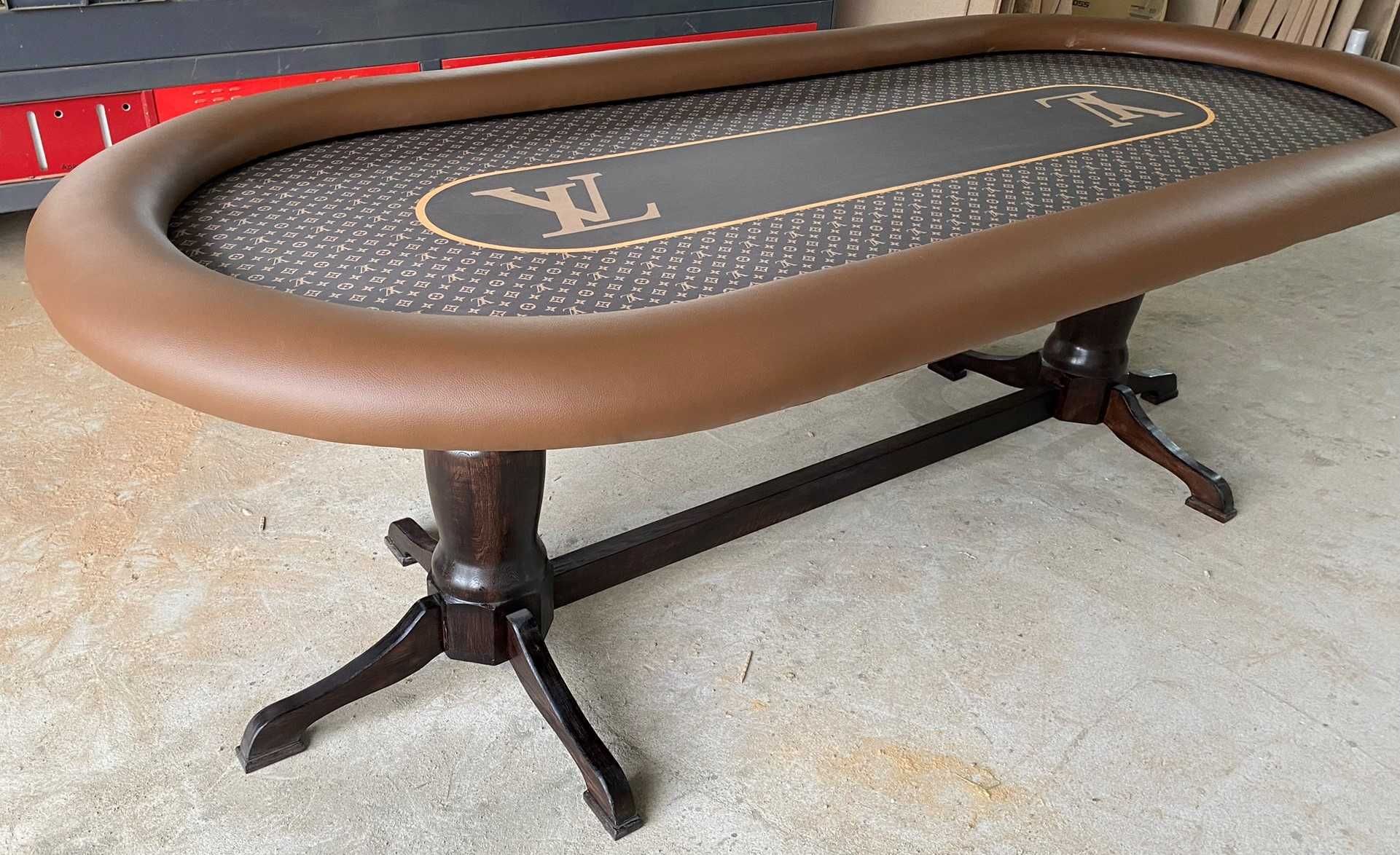 Brand Wooden Poker Table - Louis Vuitton (CT)