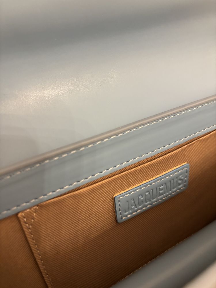 Geanta/Poseta Jacquemus Le Chiquito Long blue