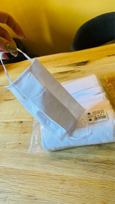 Masti chirurgicale bumbac 50 bucati