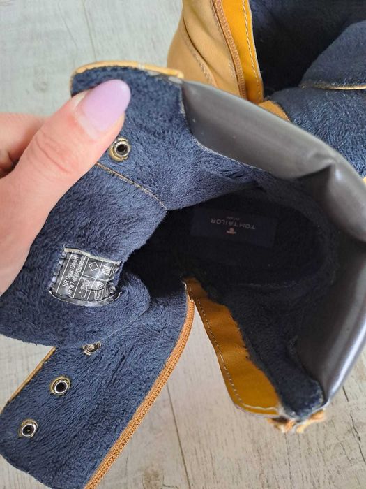 Ghete dama crem Tom Tailor 38