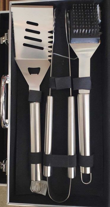 Доставка. Подарочный набор для барбекю в кейсе