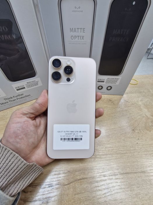 16 pro max 256 gb 100 akb