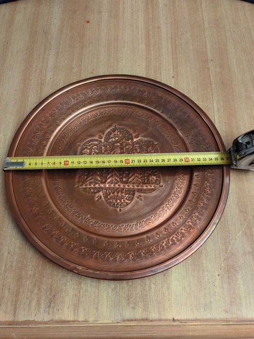 Красиво медно плато