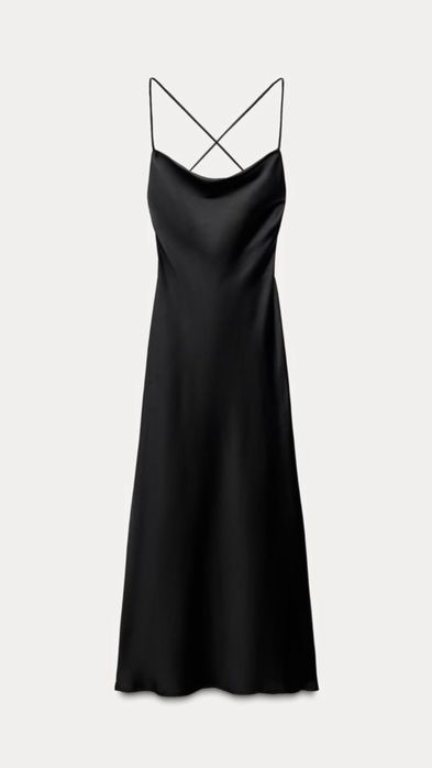 Платье комбинация zara с этикеткой xs-s