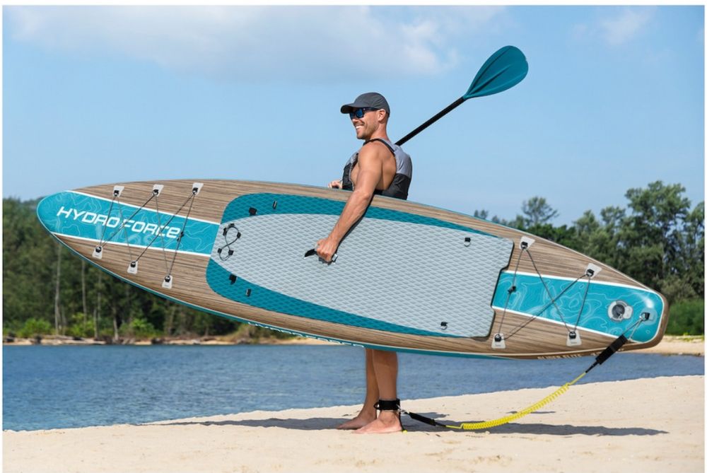Set Complet SUP Bestway Hydro-Force Glider Elite 2 in 1 381 x 79 x 15