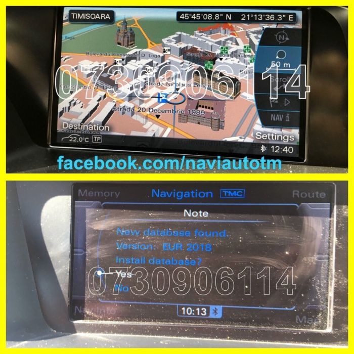DVD SD Harti 2021 Navigatie Audi A4 A5 A6 A7 A8 Q3 Q5 Q7 MMI 3G 2G RNS