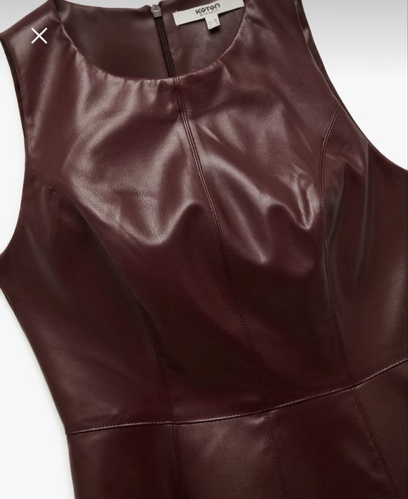 Кожена рокля Koton