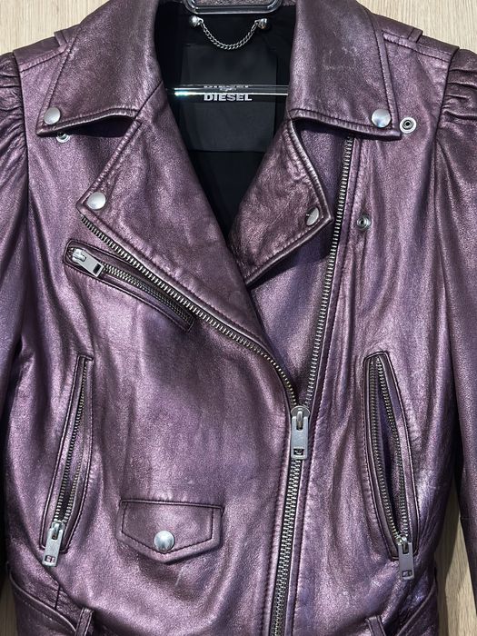 Яке Diesel телешка кожа