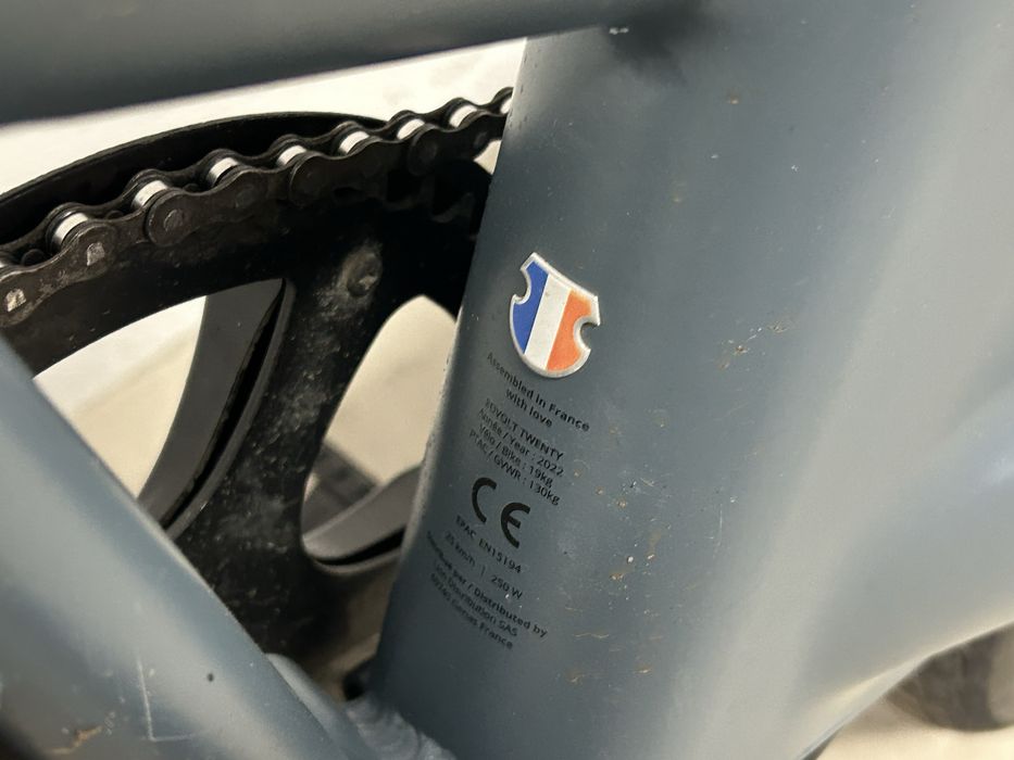 Bicicleta electrica Eovolt Afternoon 80km aut.