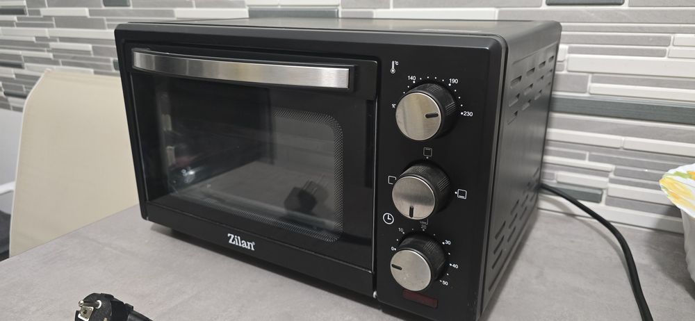 Cuptor electric Zilan 15l 1200w 230°C Tava Grill  nou