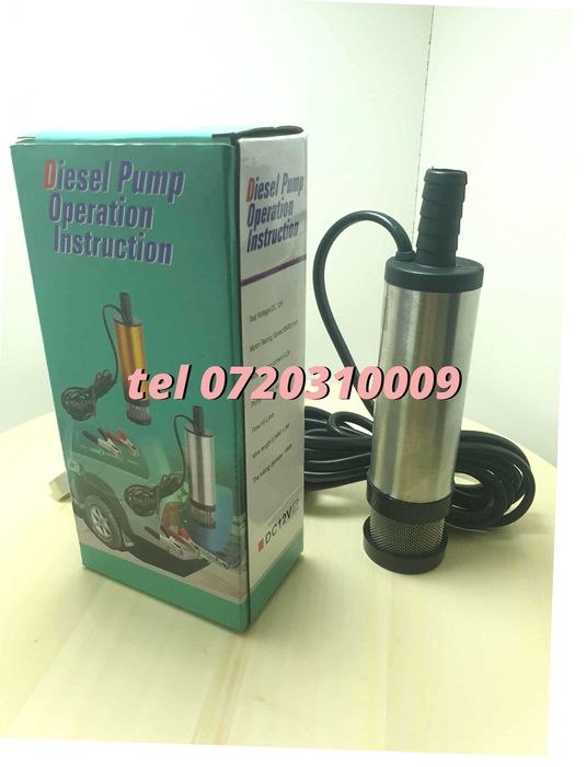 Pompa Transfer Lichid Submersibila Carpoint Electrica 12v  8500min