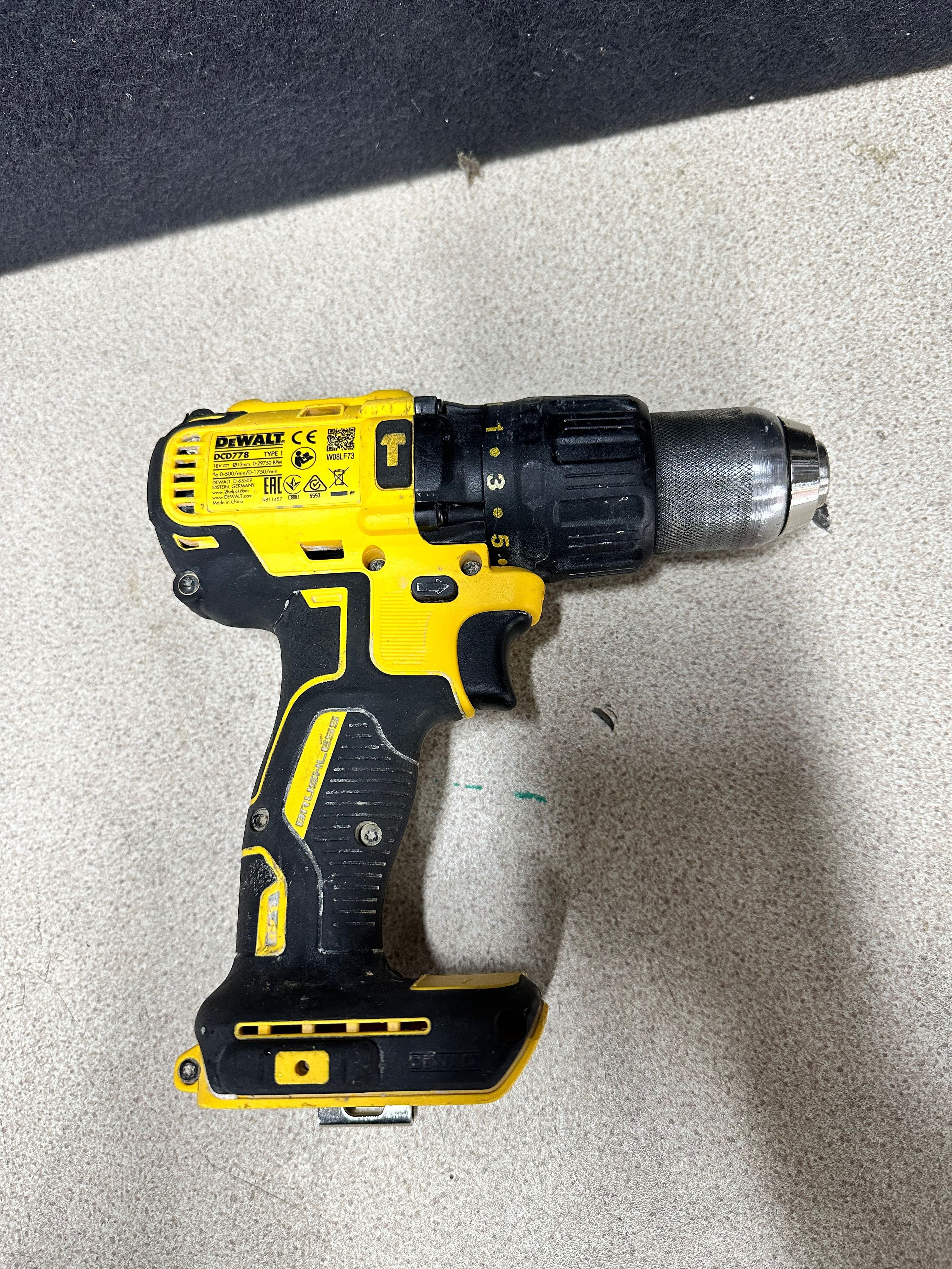 Dewalt Dcd778 18v безчетков винтоверт