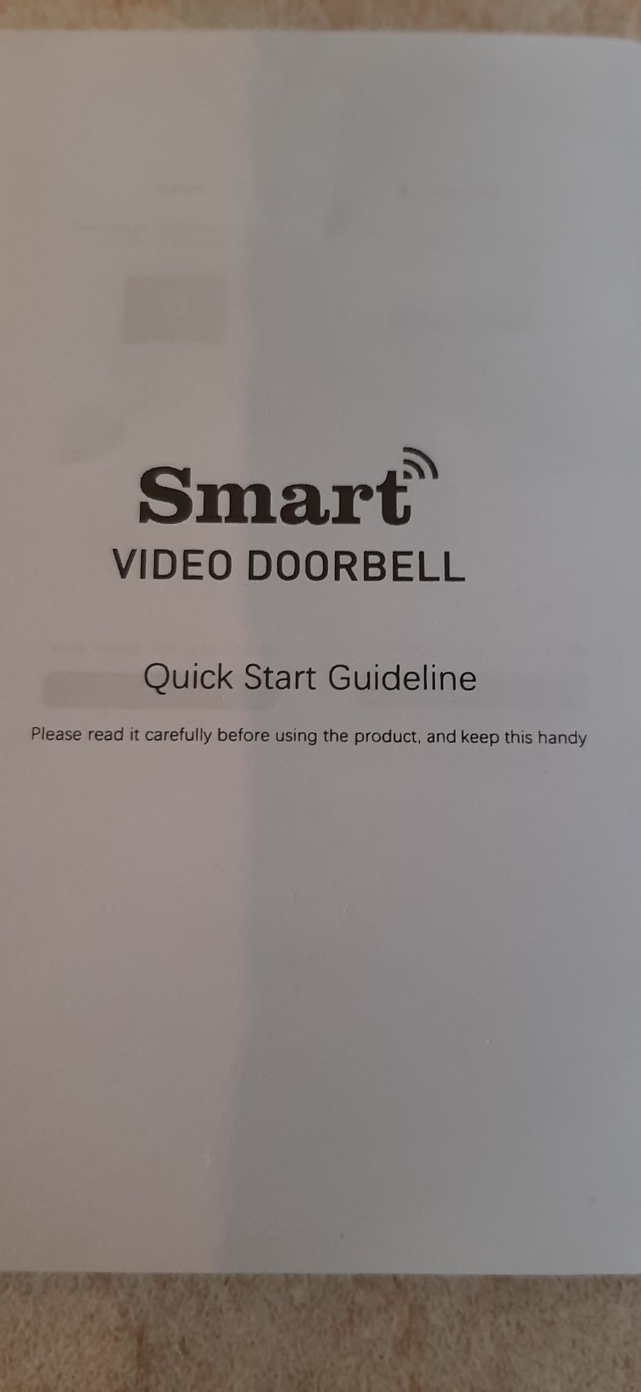 Video interfon smart wi-fi.