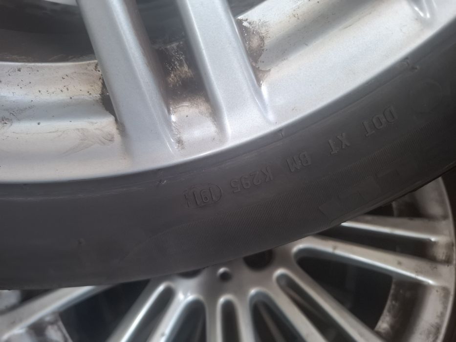 Джанти за Mercedes 5 112 ет45  16 цола 2011 ,нови гуми 8 мм  225 55 16