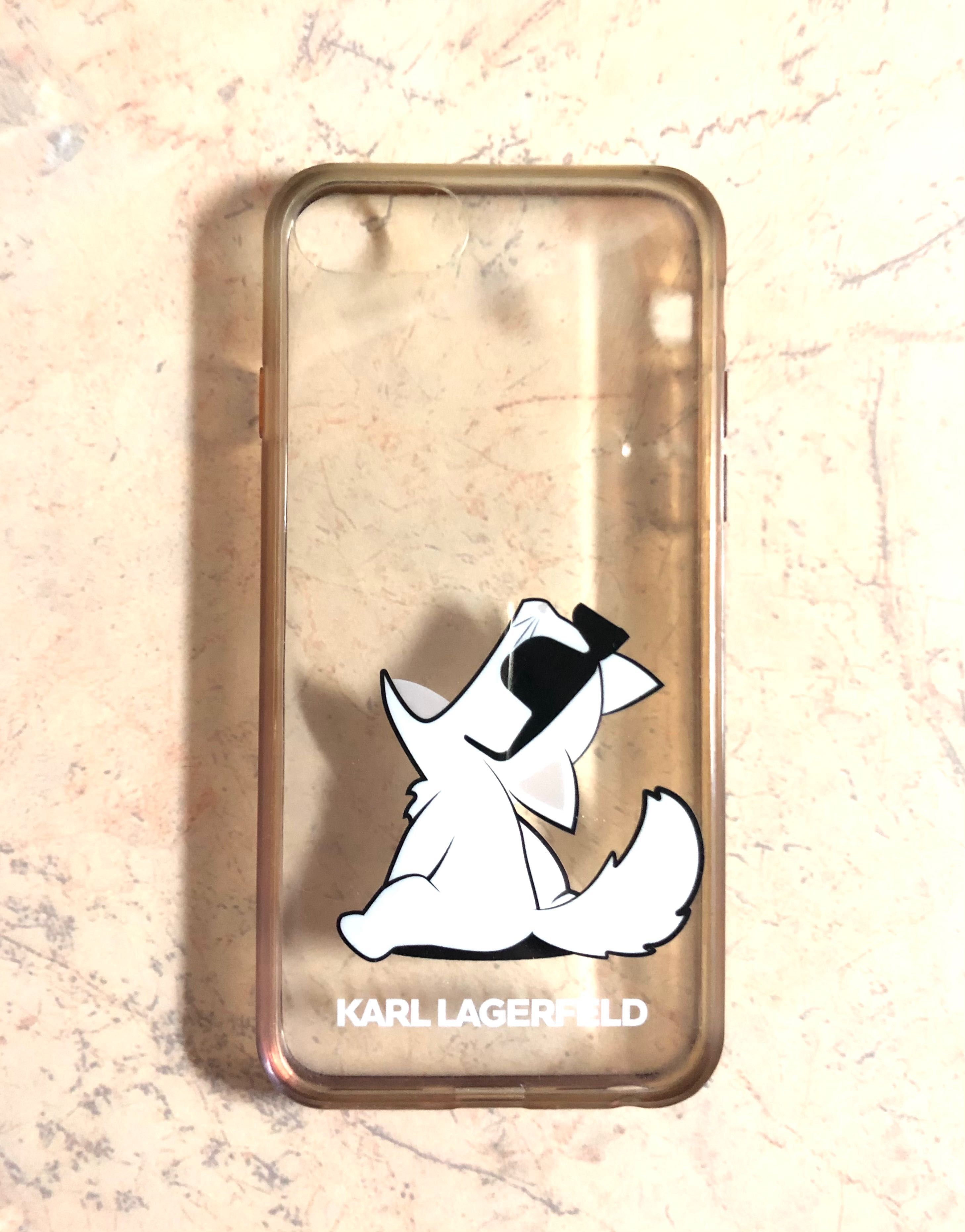 Оригинален кейс, калъф за Iphone 7/8/SE 2020 Karl Lagerfeld, Airpods