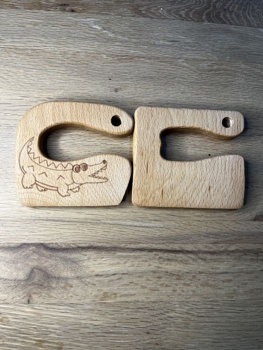 Cutit lemn copii Montessori