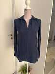 Massimo Dutti camasa naturala bleumarin