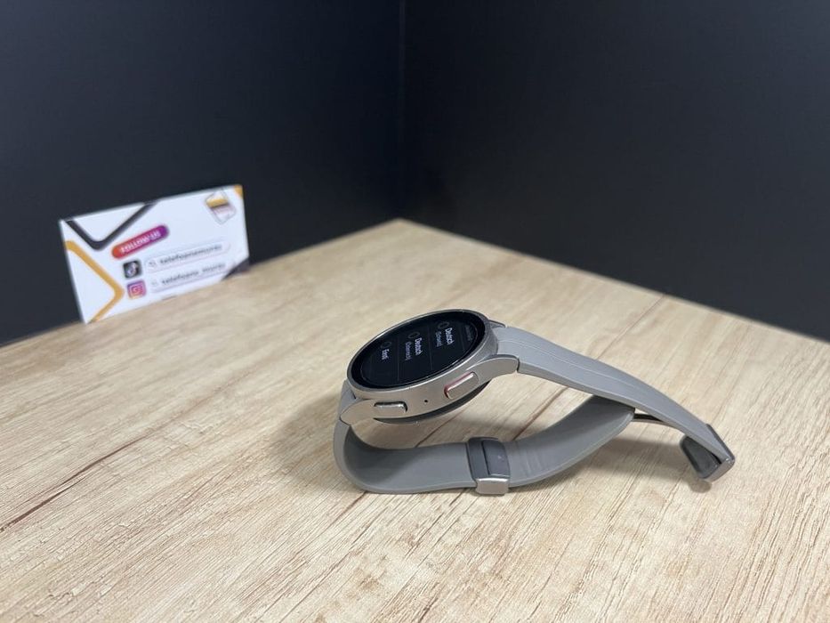 Samsung Galaxy Watch 5 Pro 45mm Gray Titanium 3 ani garanție, Telefoan