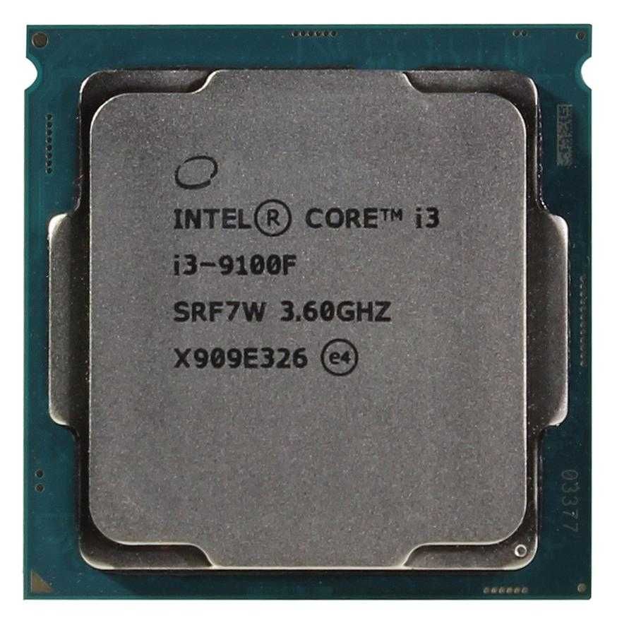 Процессор Intel Core i3 9100F, LGA 1151 v2, 4 x 3600 МГц, TDP 65 Вт