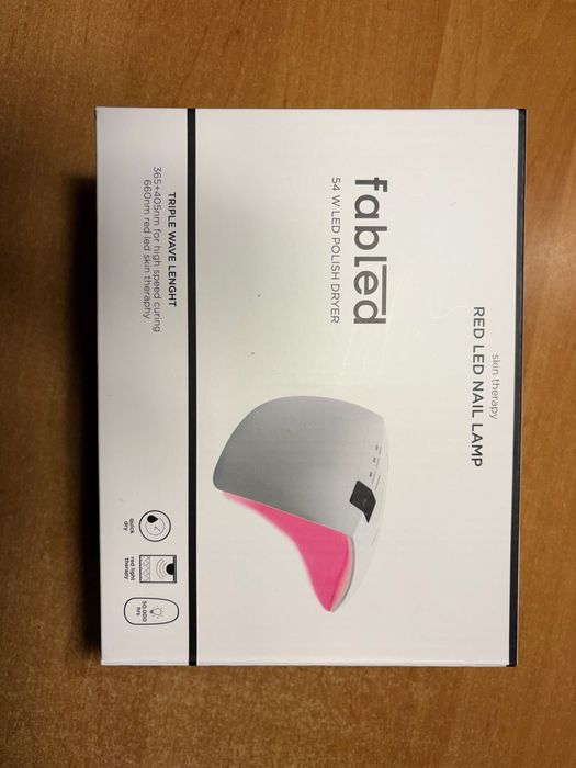 RED LED лампа за нокти / nail lamp