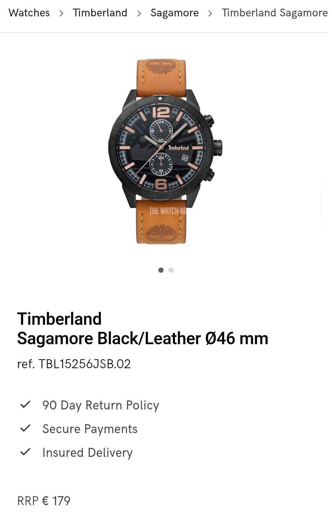 Часовник Timberland Sagamore Quartz
Sagamore
Sagamoreник Timberla