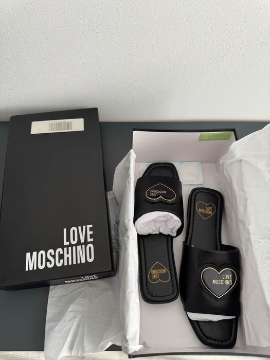 Slapi piele - Love Moschino - 37
