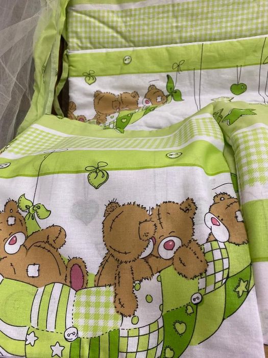 Детское новое постельное белье с бортиками 7/1