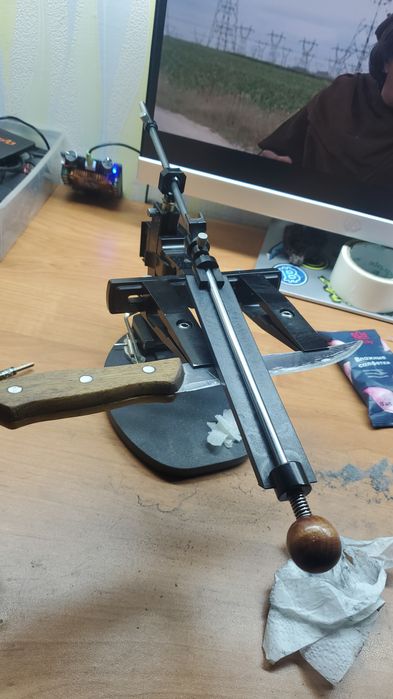 Заточка ножей профессиональным инструментом